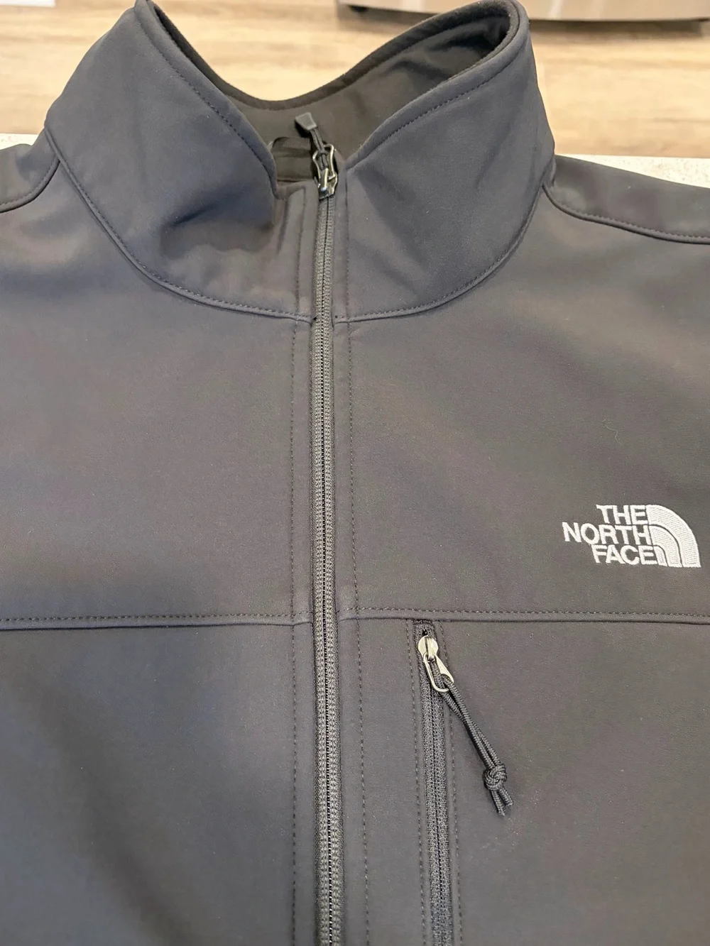 The North Face WindWall Men's Black Softshell Jacket-3XL